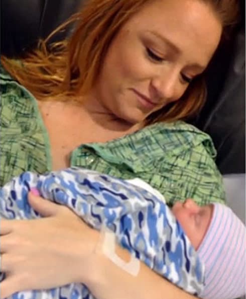 VIDEO PHOTOS Maci Bookout gives birth to son Maverick Reed McKinney