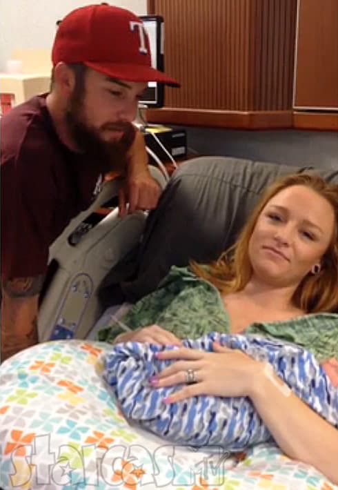 Video Photos Maci Bookout Gives Birth To Son Maverick Reed Mckinney