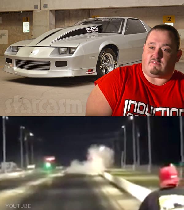 Street Outlaws Derek Silver Unit Camaro crash