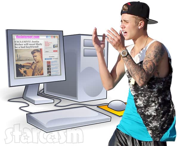 Justin Bieber attacks Hollywood Life website