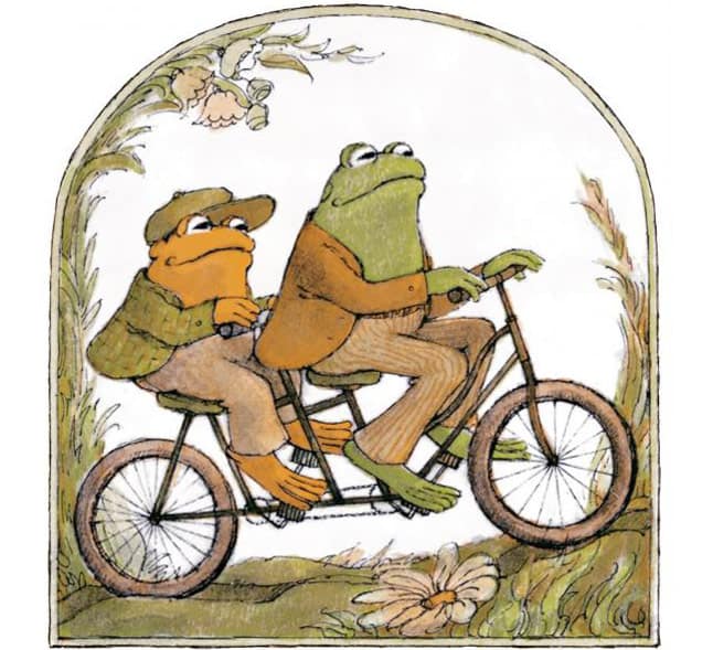 Frog and Toad bicycle