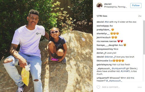 How many kids does Stevie J have 6