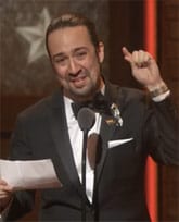 Hamilton’s Lin-Manuel recites moving Tony Awards sonnet in tribute to Orlando victims