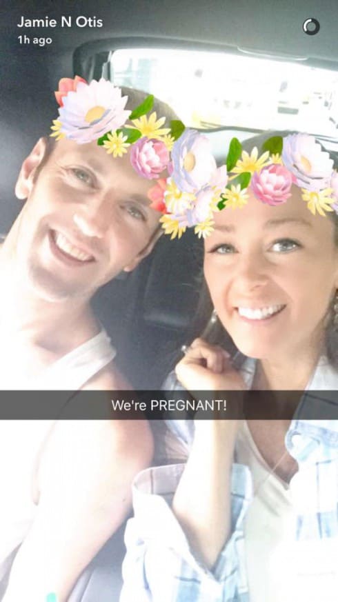 Jamie Otis Pregnant Snapchat
