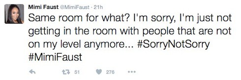 Did Mimi Faust quit LHHATL 3