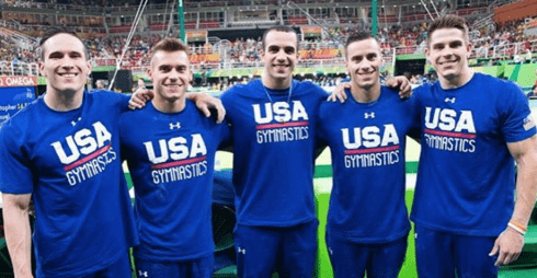 U.S. Men's Gymnastic Team 2016 Olympics