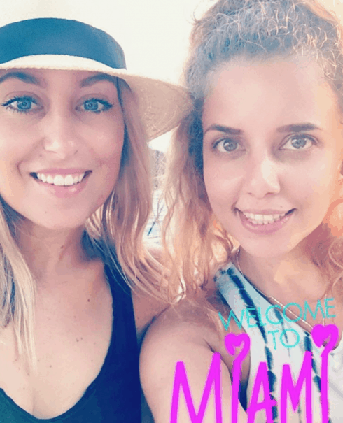 Heather and Sonia