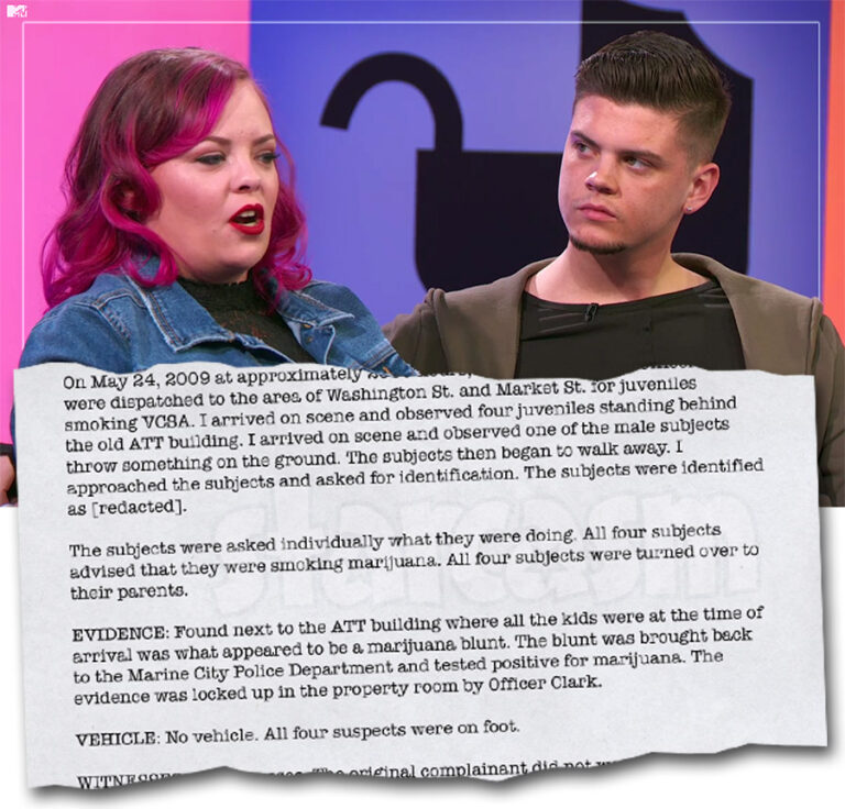 Catelynn and Tyler Baltierra marijuana arrest details uncovered