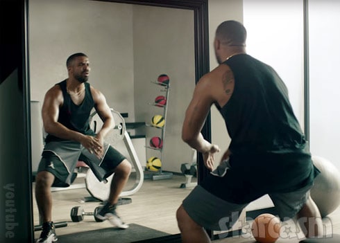 Drake dancing to Taylor Swift in an Apple commercial