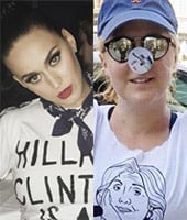 Katy Perry, Amy Schumer back out of gigs after Clinton defeat