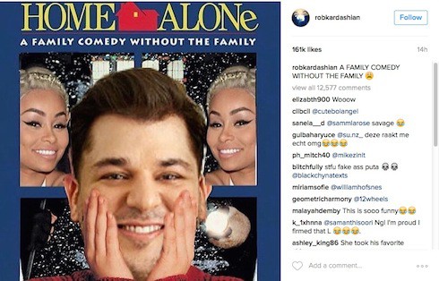 Rob & Chyna publicity stunt breakup 1