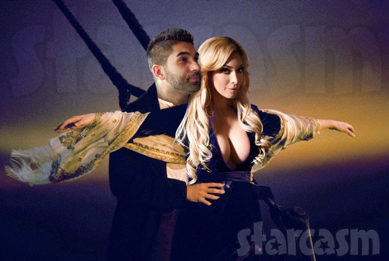 Farrah Abraham Simon Saran Titanic