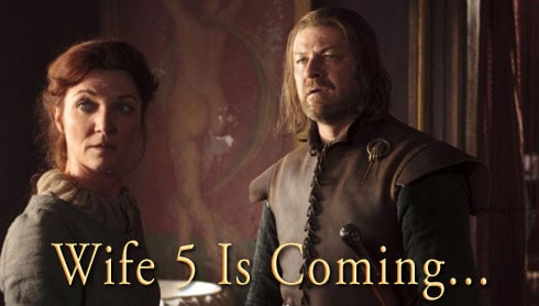 Ned Stark Catelyn Stark wife 5 is coming