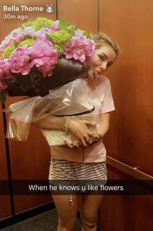 Scott Disick and Bella Thorne threesome 2