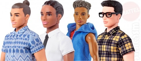 PHOTOS New Fashionistas Ken dolls offer man bun, hoodie, corn rows, and ...