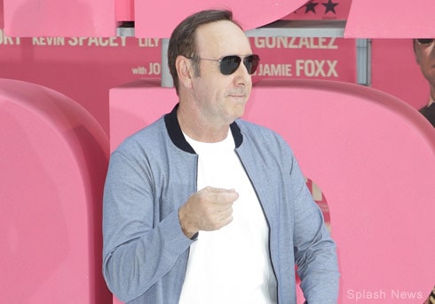 Kevin Spacey channels John Travolta on red carpet