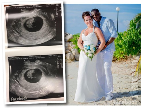 90 DAY FIANCE Melanie Bowers is pregnant, expecting 1st child with Devar in December