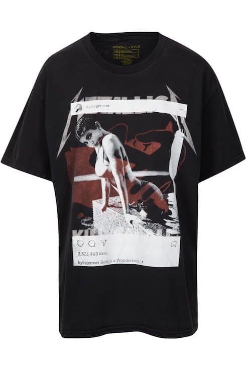 Kendall and Kylie’s Metallica shirt gets surprising response from James Hetfield