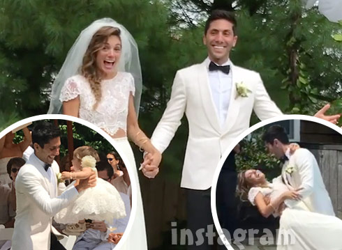 Laura Perlongo and Nev Schulman wedding photos and videos - starcasm.net