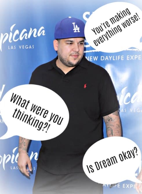 The Kardashians speak out following Rob’s social media meltdown