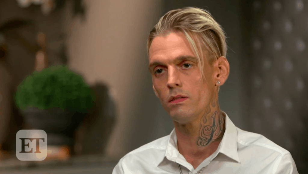 Gaunt Aaron Carter has an eating disorder, not addicted to meth