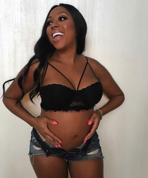 BALLER WIVES Kijafa Vick rocks bikini photos at 23 weeks ahead of new show’s premiere