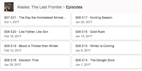 Alaska The Last Frontier Season 7 premiere date 1
