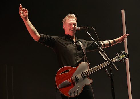 Queens of the Stone Age perform live