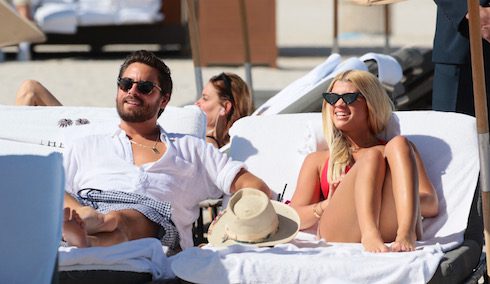 Scott Disick on holiday with his girlfriend Sofia Richie in Miami