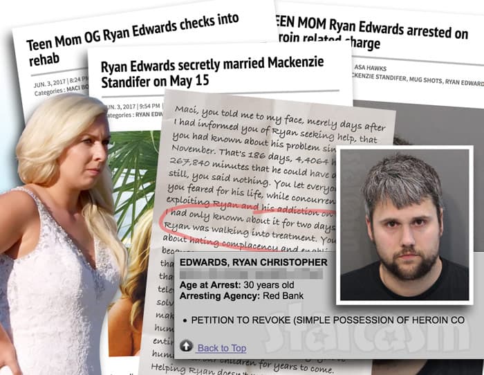 Ryan Edwards arrest timeline