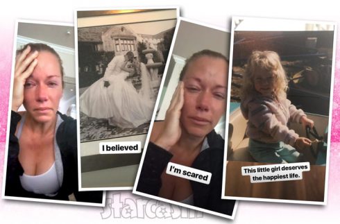 VIDEO Kendra Wilkinson cries, announces split from Hank Baskett – Starcasm