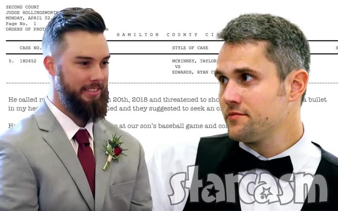 Taylor McKinney Ryan Edwards protective order details