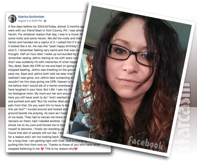 Return To Amish Sabrina Burkholder heroin overdose story