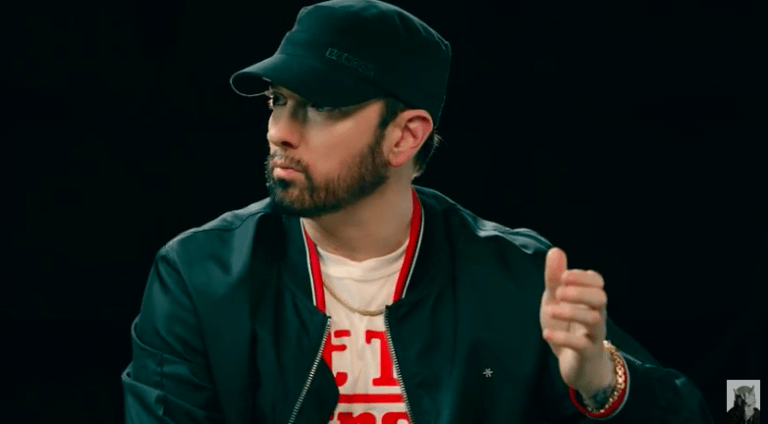 VIDEO Eminem reveals REAL reason Machine Gun Kelly beef – ‘I wanna destroy him but I also don’t want to make him bigger’