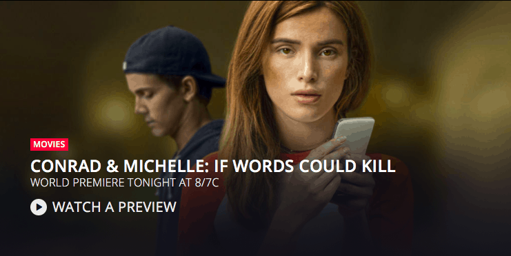 CONRAD & MICHELLE: IF WORDS COULD KILL True Story of teenage text message suicide case