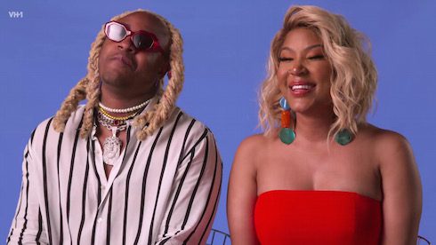 lyrica anderson due pregnancy when baby lhhh confirms reveals daddy