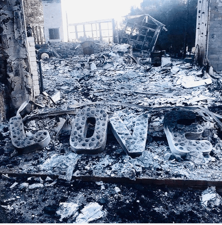 Which celebrities lost their homes in the Califronia Fires?