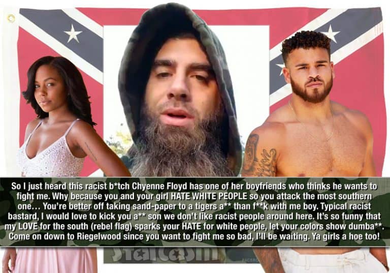 David Eason calls Cheyenne Floyd a ‘hoe’ & ‘racist b*tch,’ challenges ‘racist bastard’ Cory Wharton to a fight