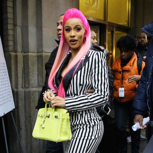 LINKS! Cardi B walks the dog, Brad Pitt and Charlize Theron...