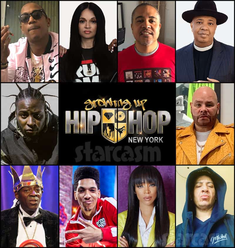 Growing Up Hip Hop New York Cast Ja Rule Fat Joe Irv Gotti Lil Mama