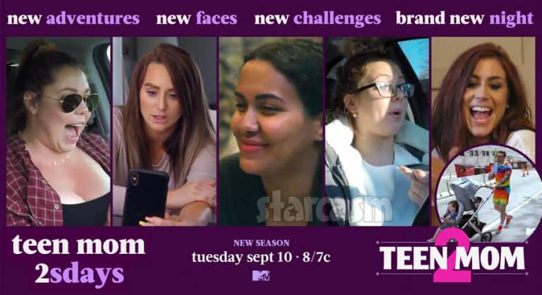 Teen Mom 2 new season without Jenelle premieres Tuesday September 10 8/7c on MTV
