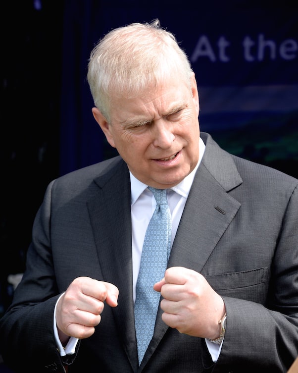 LINKS Prince Andrew's sweat glands, Huffman v Laughlin...