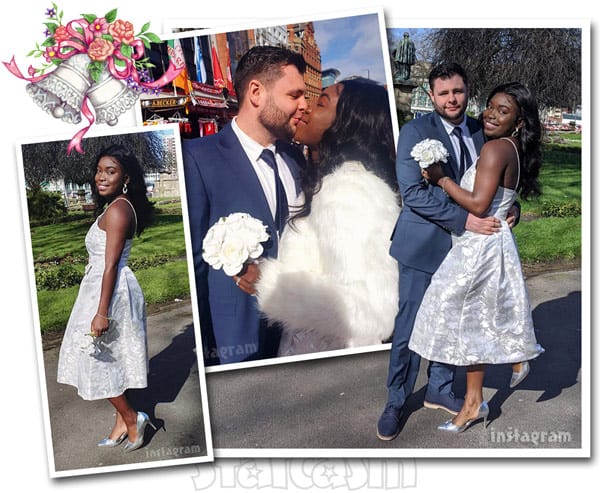 Before the 90 Days Abby from Haiti marries British fiance Louis PHOTOS