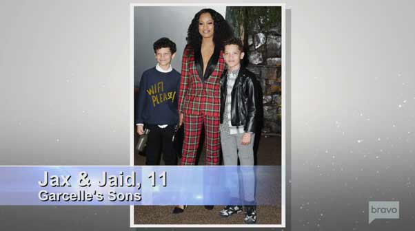 Garcell Beauvais sons Jax and Jaid