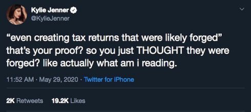 Apparently Kylie Jenner isn’t a billionaire and doesn’t care about