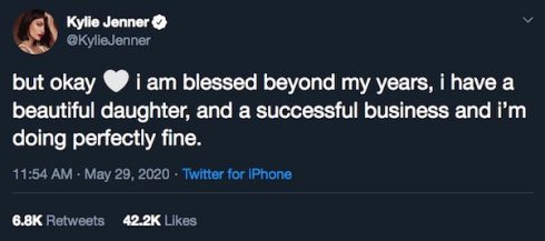 Apparently Kylie Jenner isn’t a billionaire and doesn’t care about