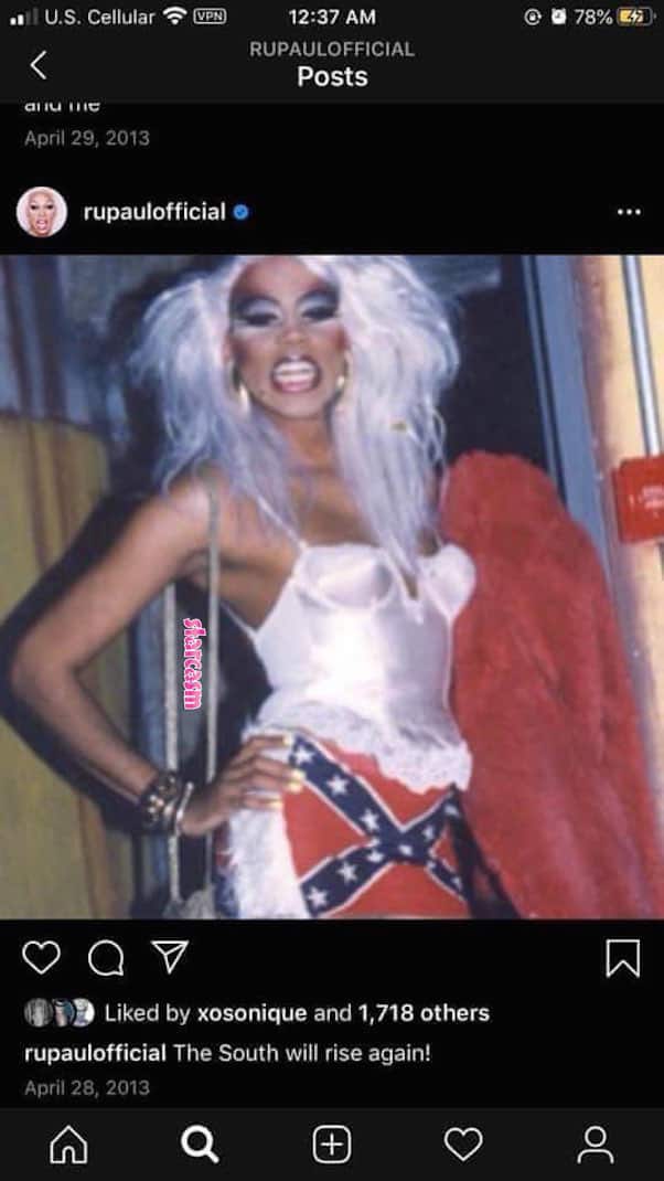 Why did RuPaul delete Instagram 4