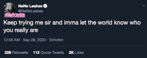 After her racist cocaine rodeo remarks, NeNe Leakes wants a sitdown