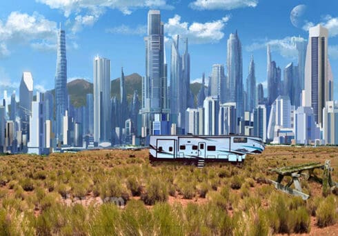 SISTER WIVES Janelle Brown moves into a camper on Coyote Pass – Starcasm