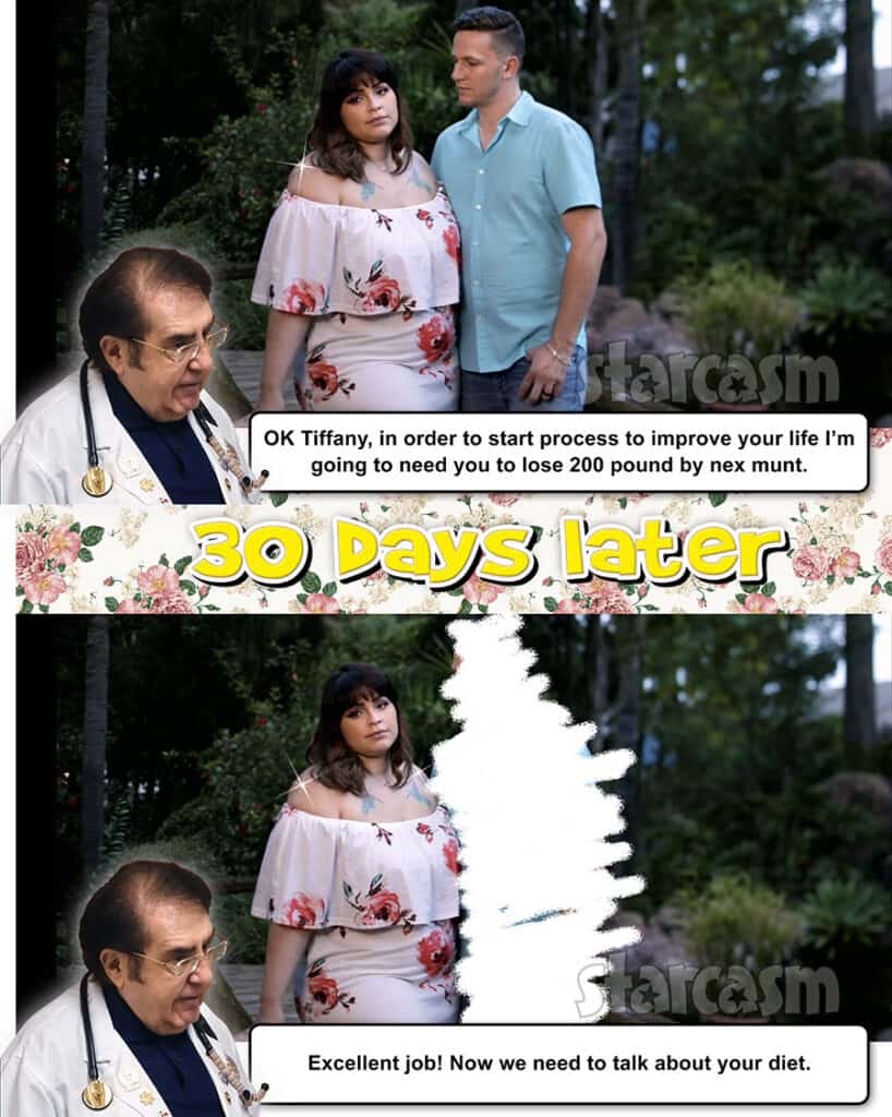 Tiffany Franco Smith Dr Now meme 90 Day Fiance Tiffany Franco Smith My 600 Pound Life Dr Nowzaradan meme